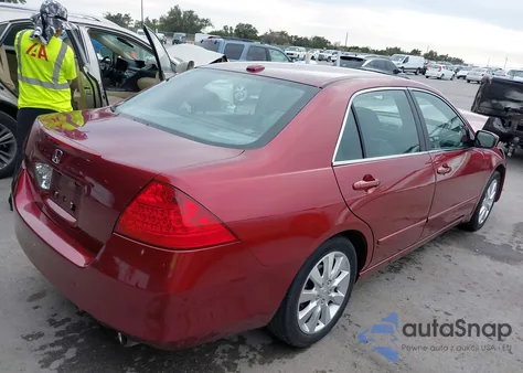 2006 Honda Accord 3.0 Ex из США, поврежденный, VIN 1HGCM66556A031014